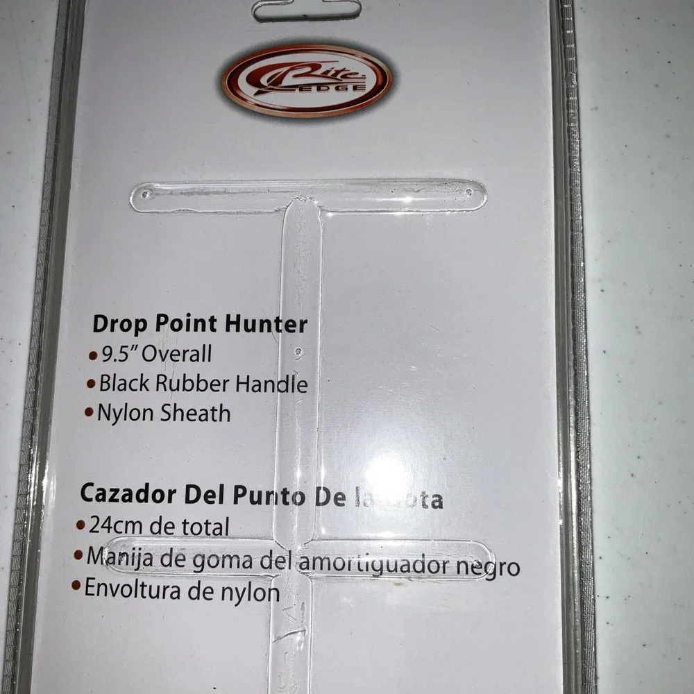 Hunter knife drop point 9.5